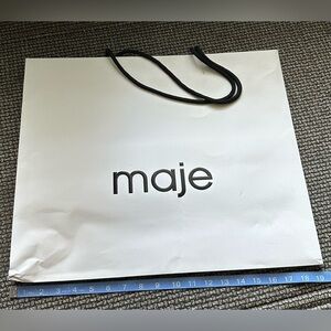 MAJE SHOPPING BAG!19 x 16